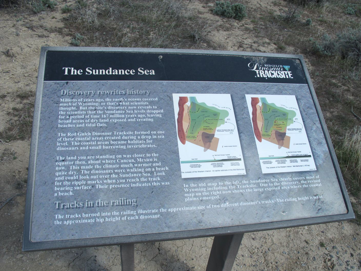 Red Gulch Dinosaur Tracksite